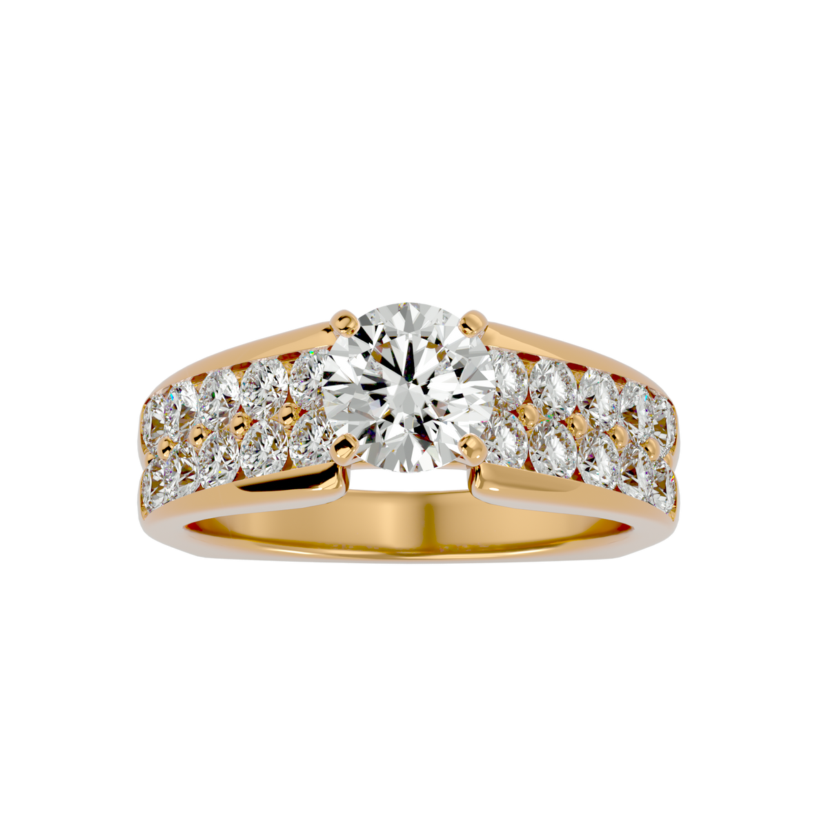 Aubriella Diamond Solitaire Ring