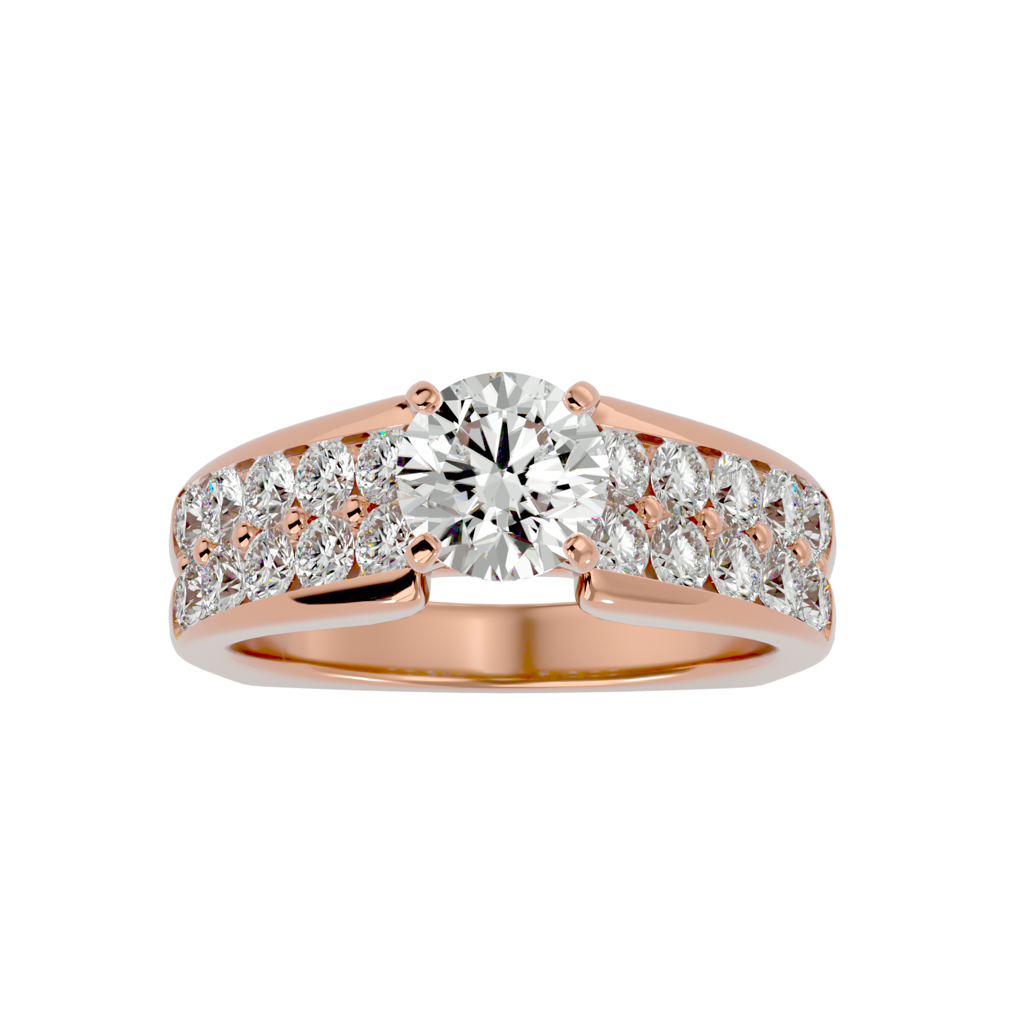 Aubriella Diamond Solitaire Ring