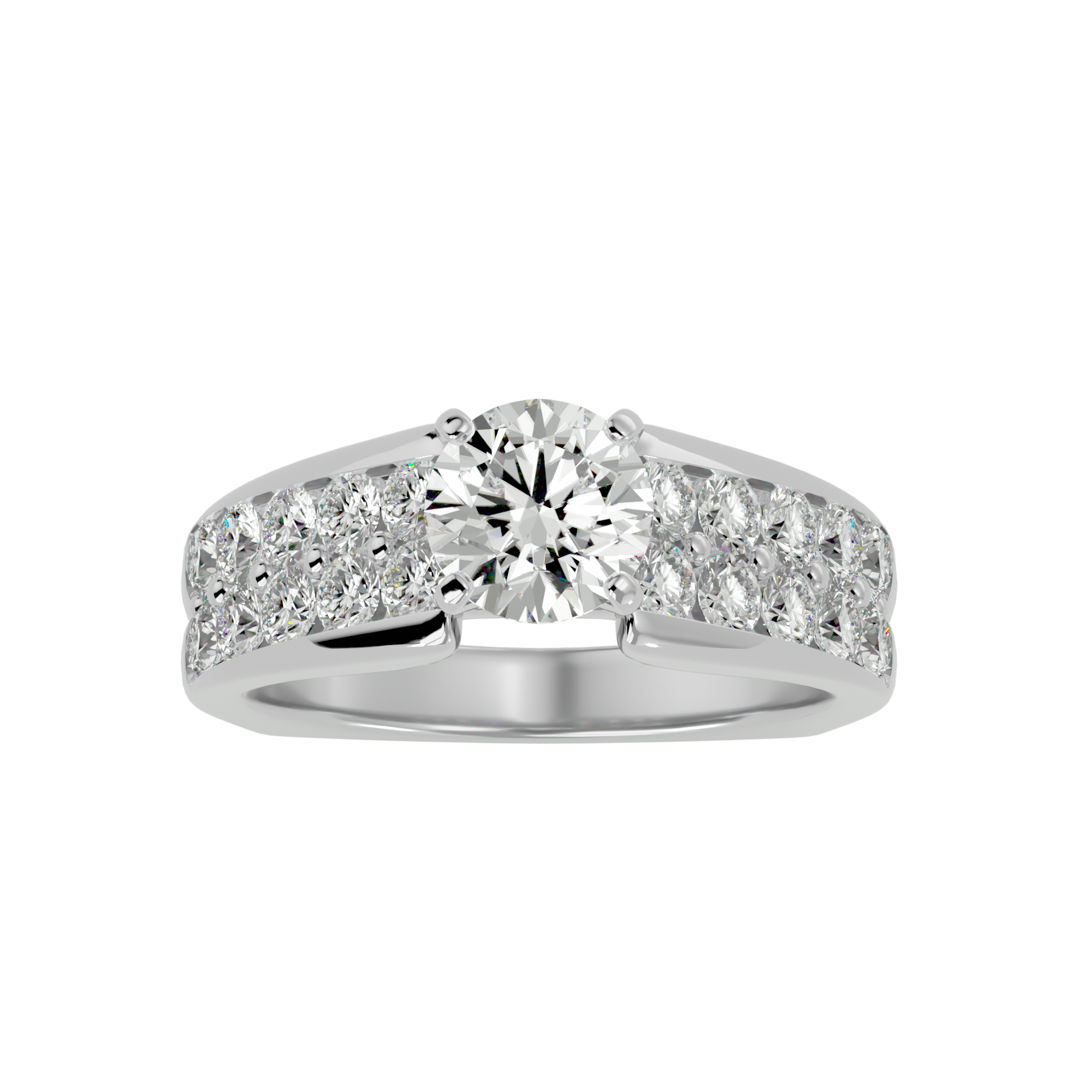 Aubriella Diamond Solitaire Ring