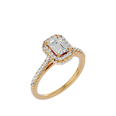 Milana Diamond Halo Ring