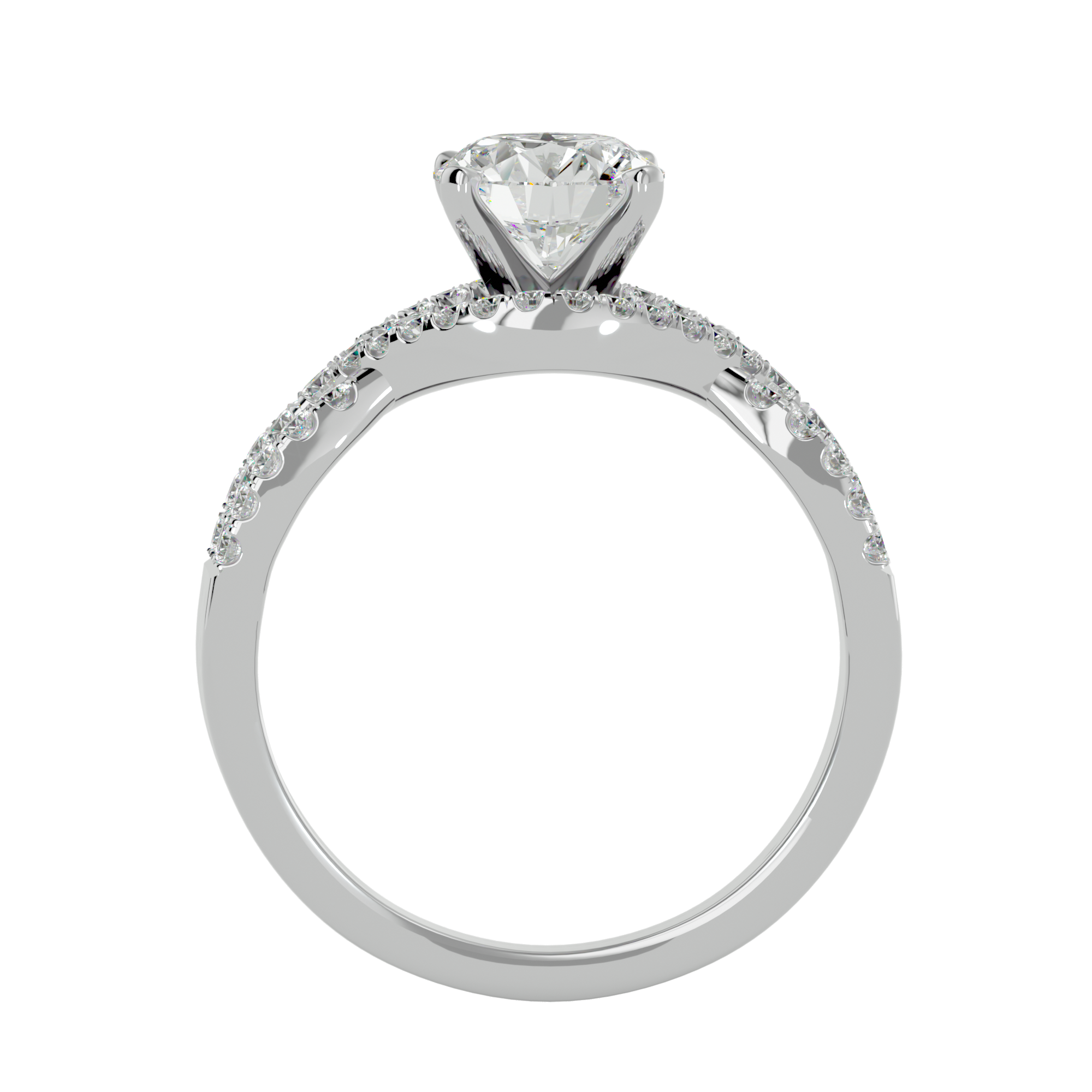 Clare Diamond Solitaire Ring