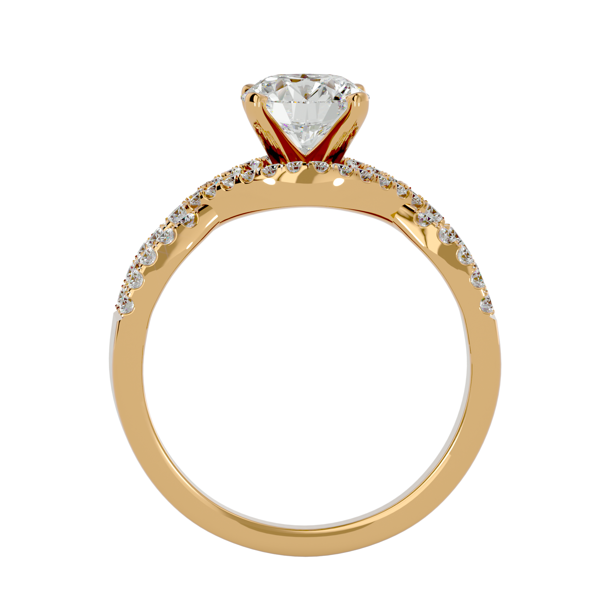 Clare Diamond Solitaire Ring