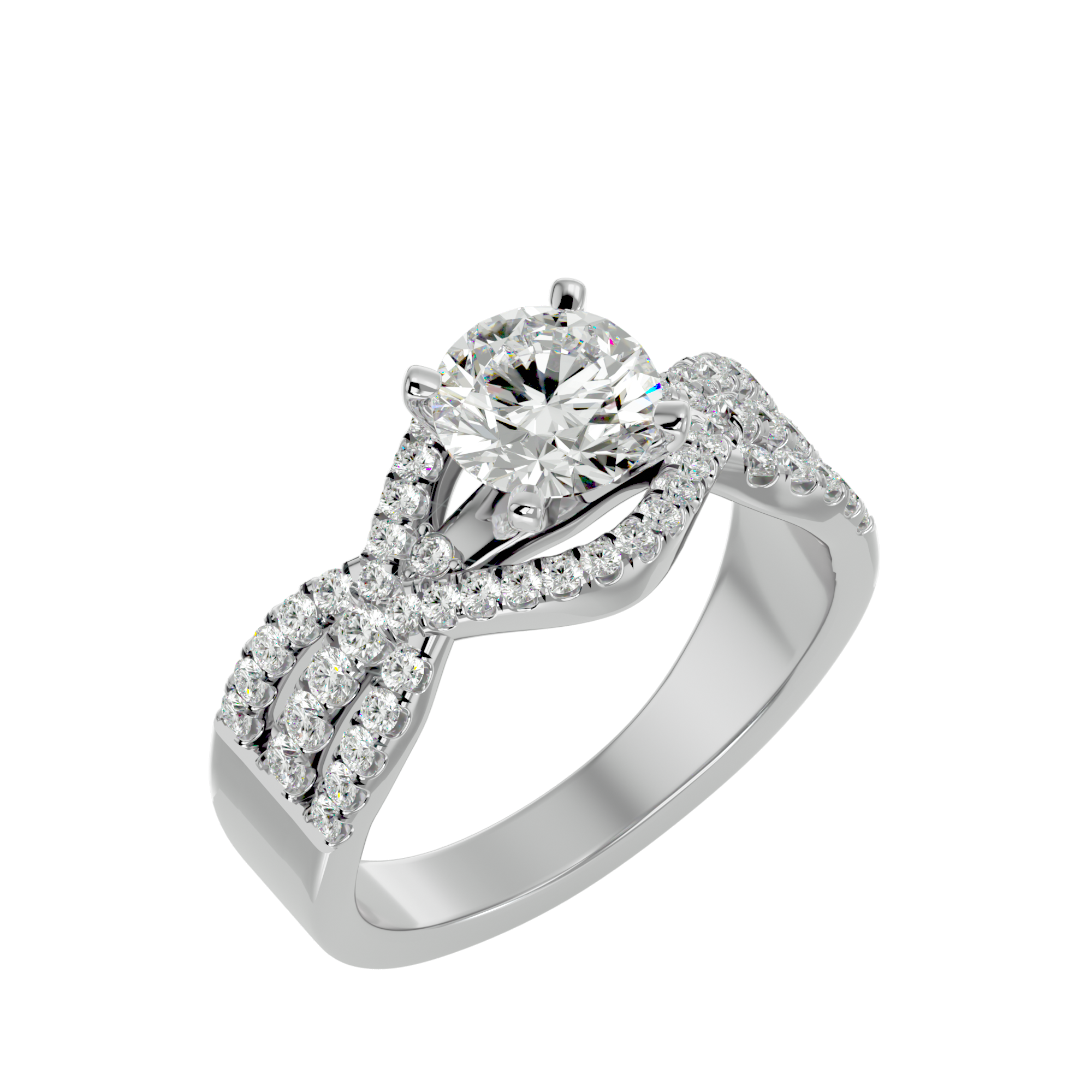 Clare Diamond Solitaire Ring