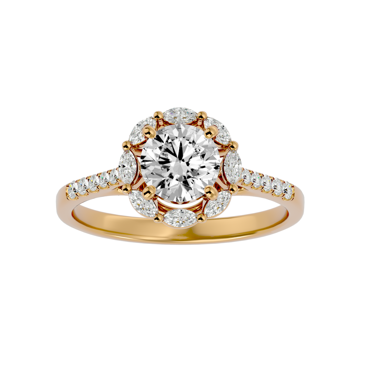 Angie Solitaire Ring