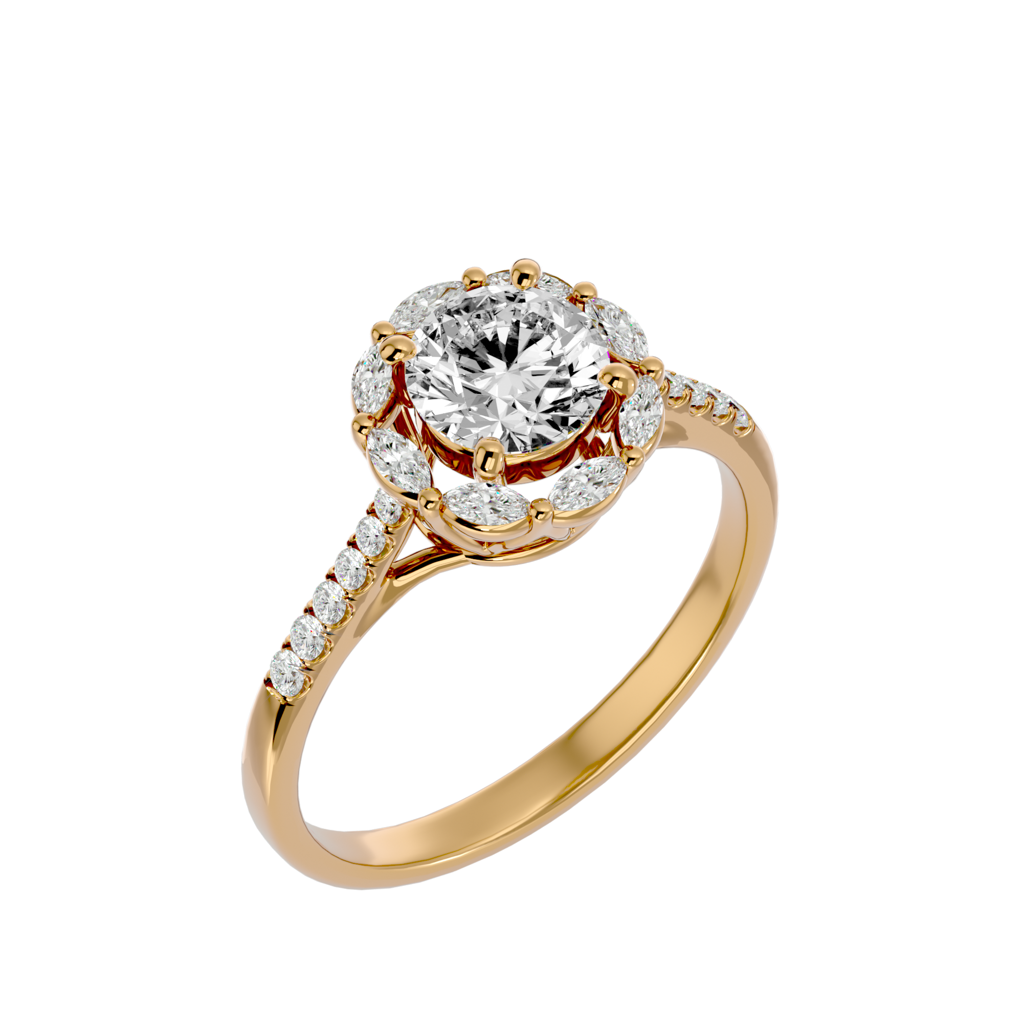 Angie Solitaire Ring