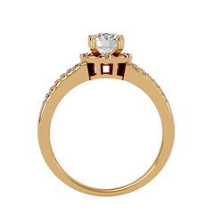 Clarissa Diamond Halo Ring