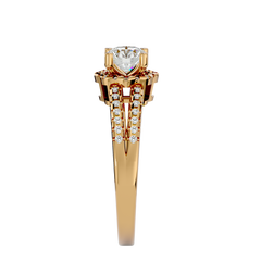 Clarissa Diamond Halo Ring