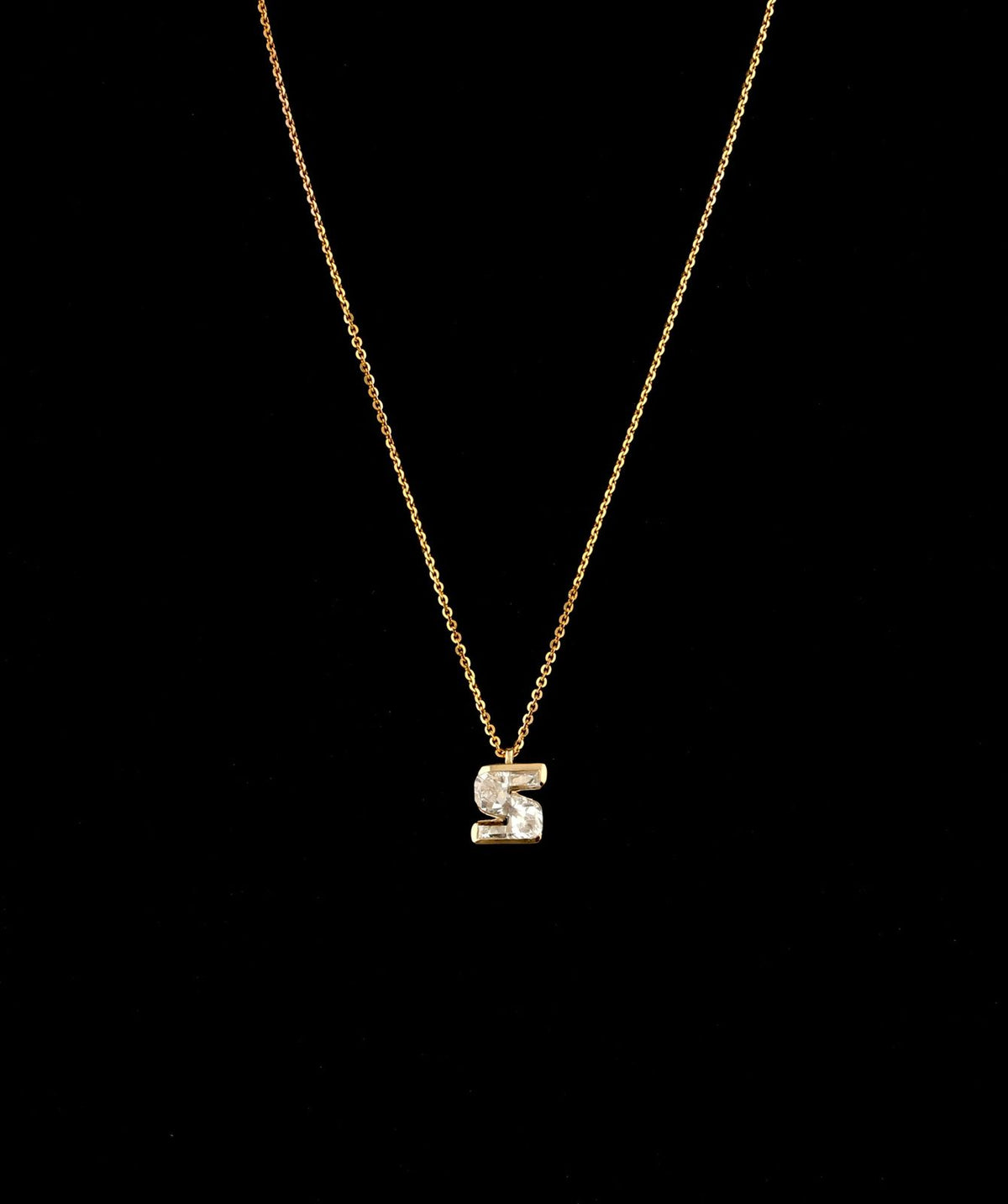 Aurreva Forever Diamond Initial Pendant  3 CTW