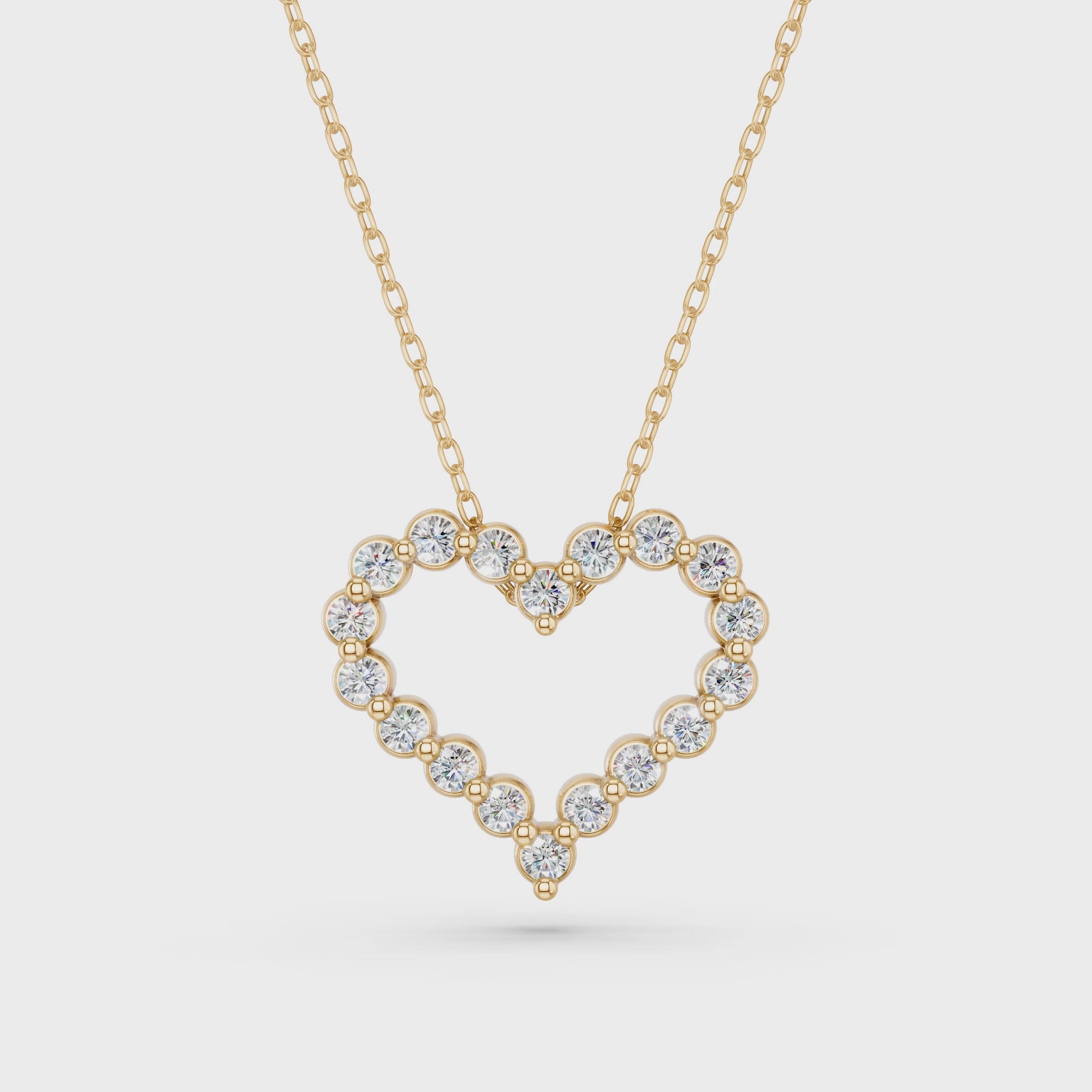 Endless Love Heart Necklace