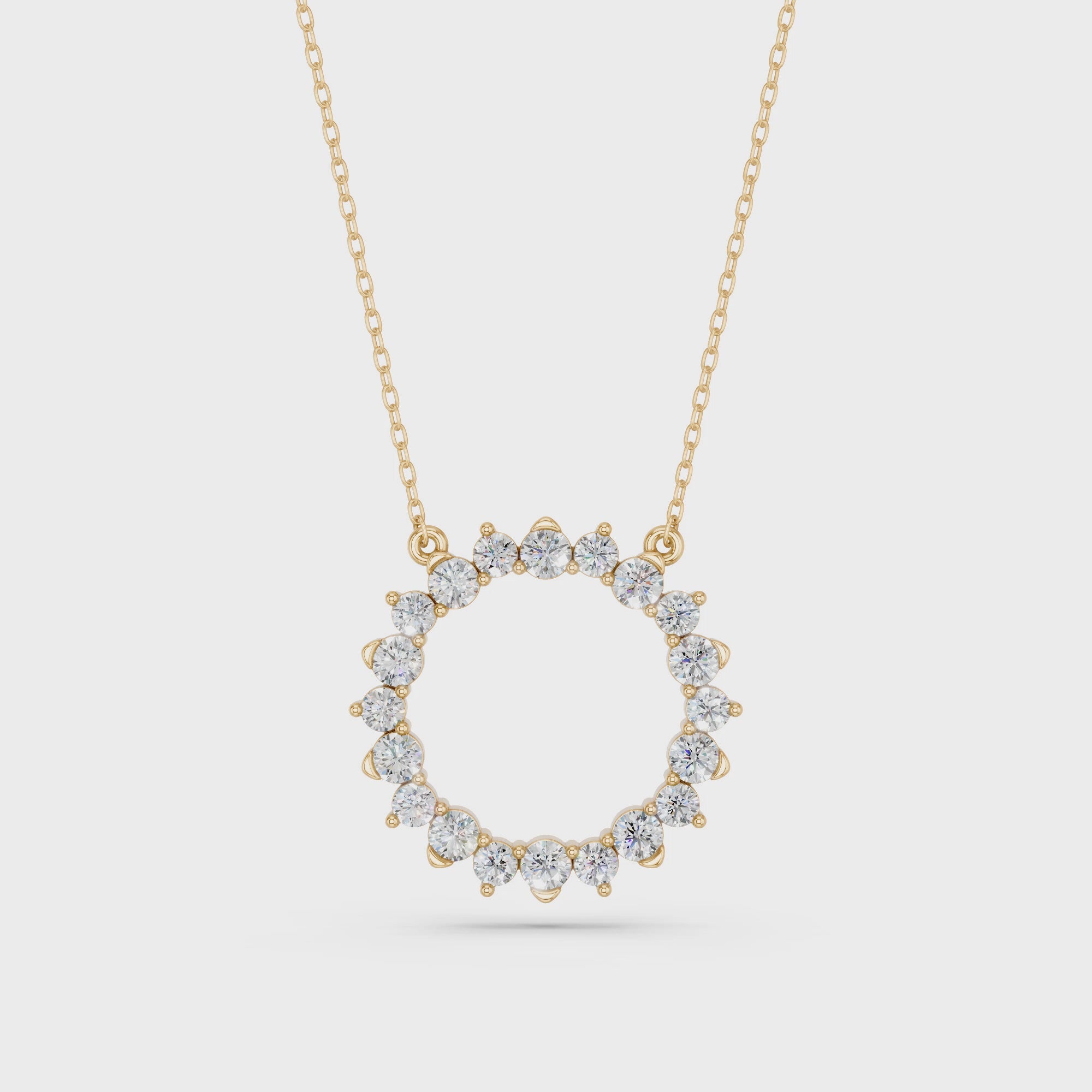 Eternal Circle Necklace