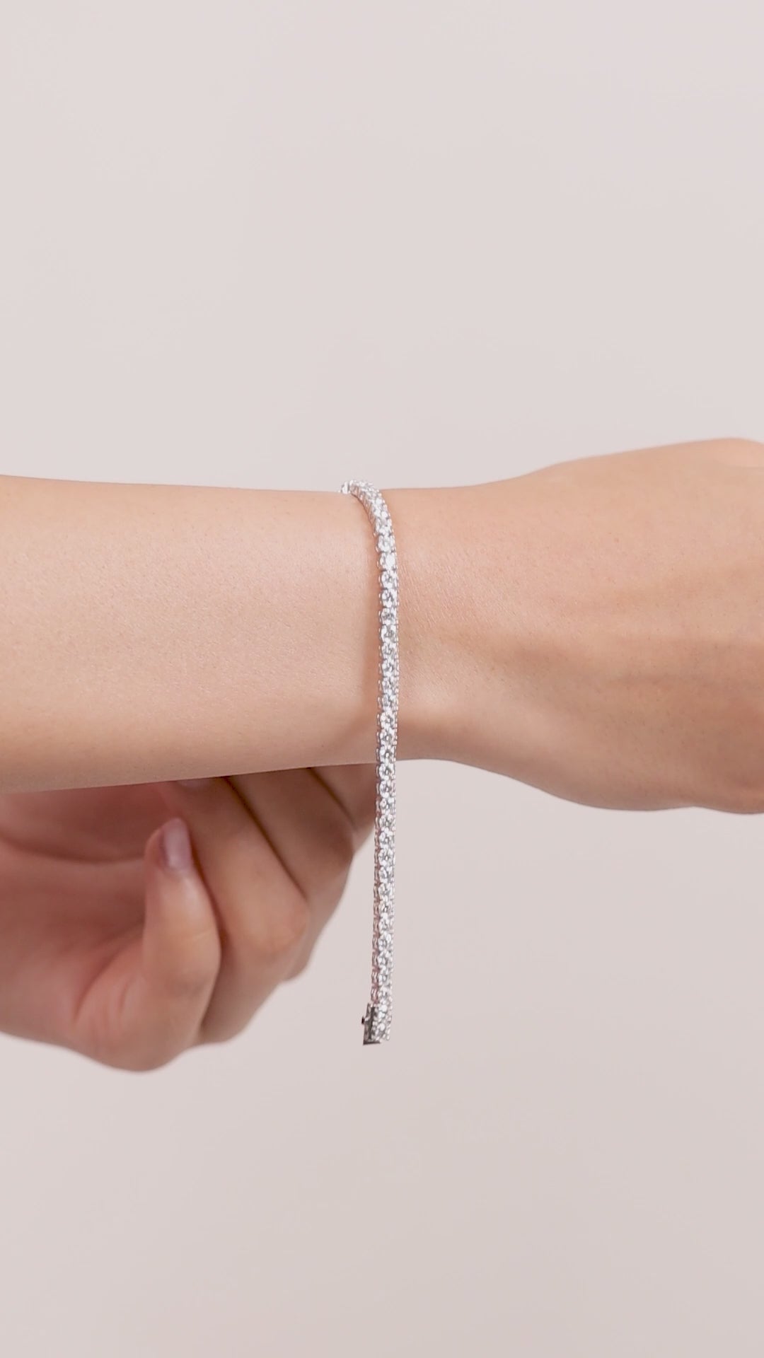 Celeste Round Diamond Bracelet