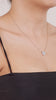 Aurreva Celeste Halo Pendant – Round 2.3 ctw