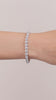 Halo Radiant Diamond Bracelet