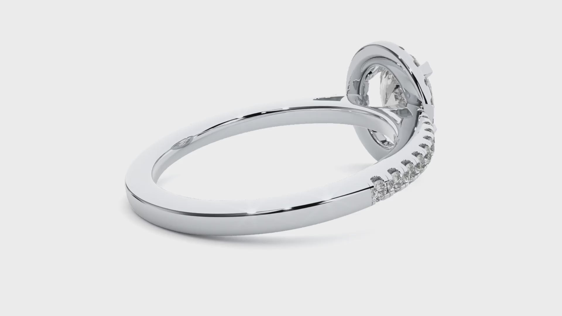 Hana Diamond Halo Ring