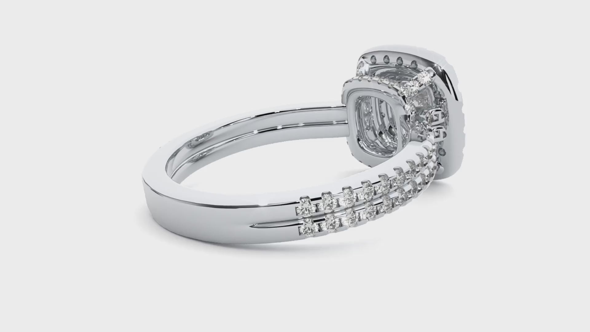Amirah Diamond Halo Ring