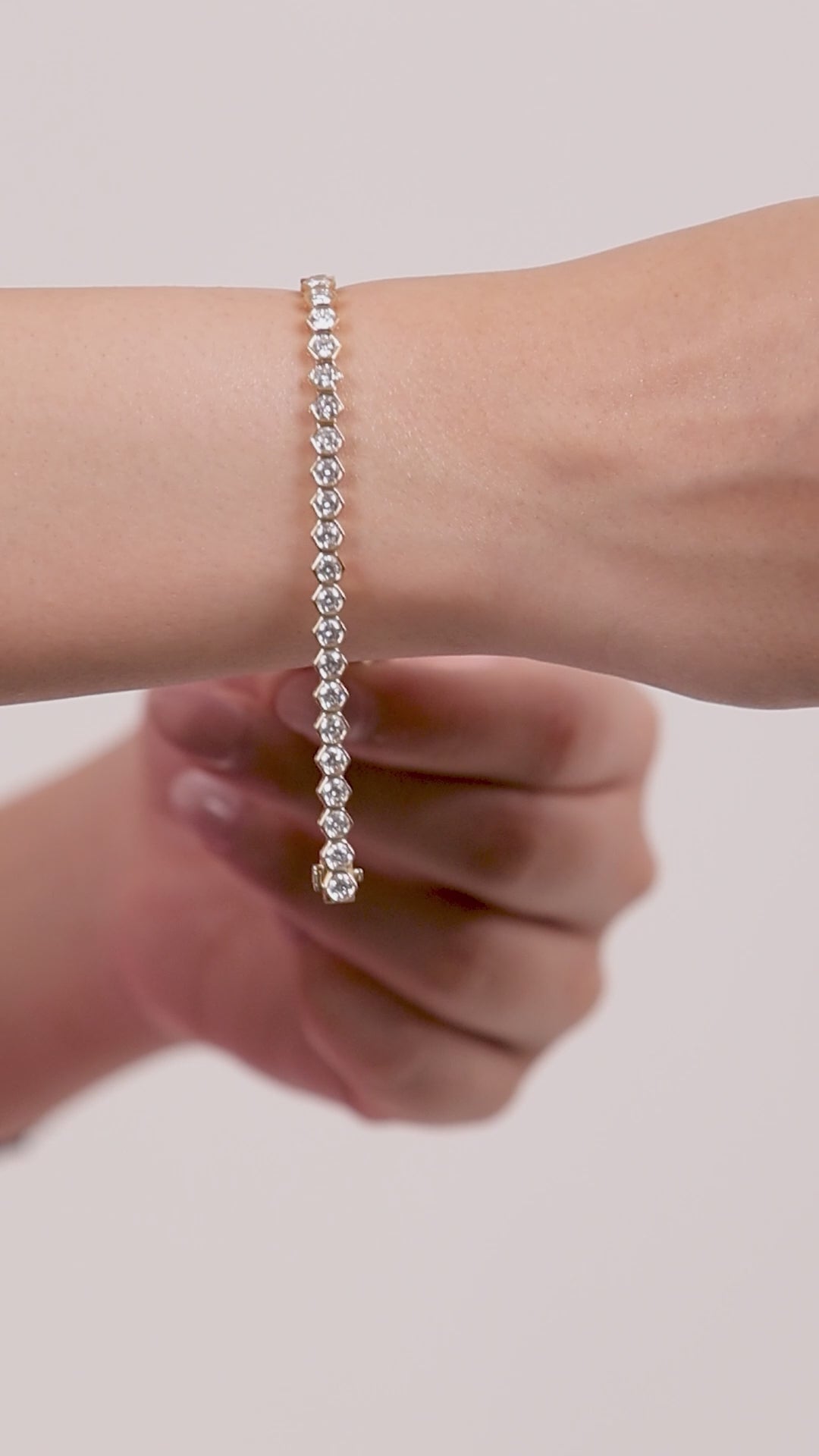 Hexa Lumière Diamond Bracelet