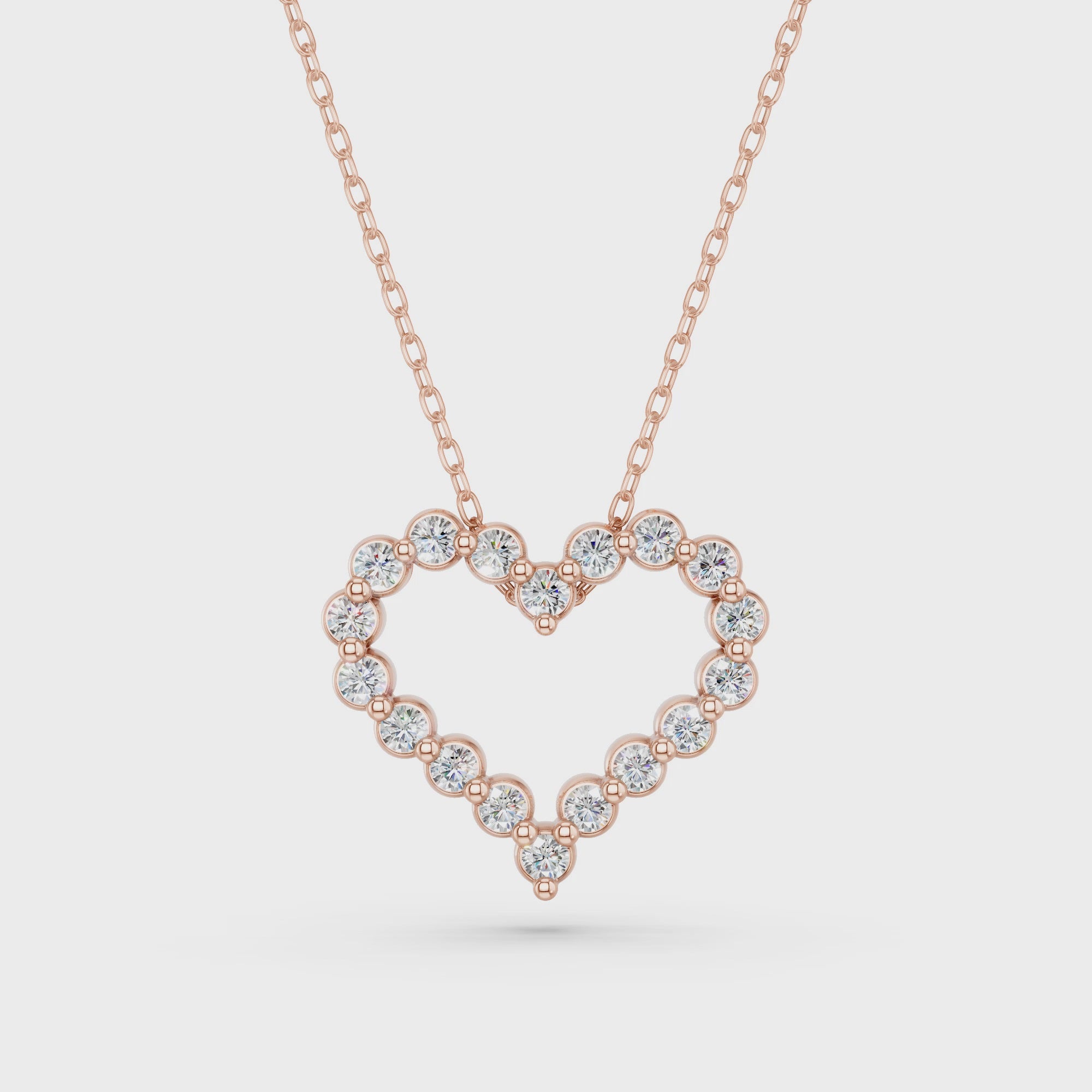 Endless Love Heart Necklace