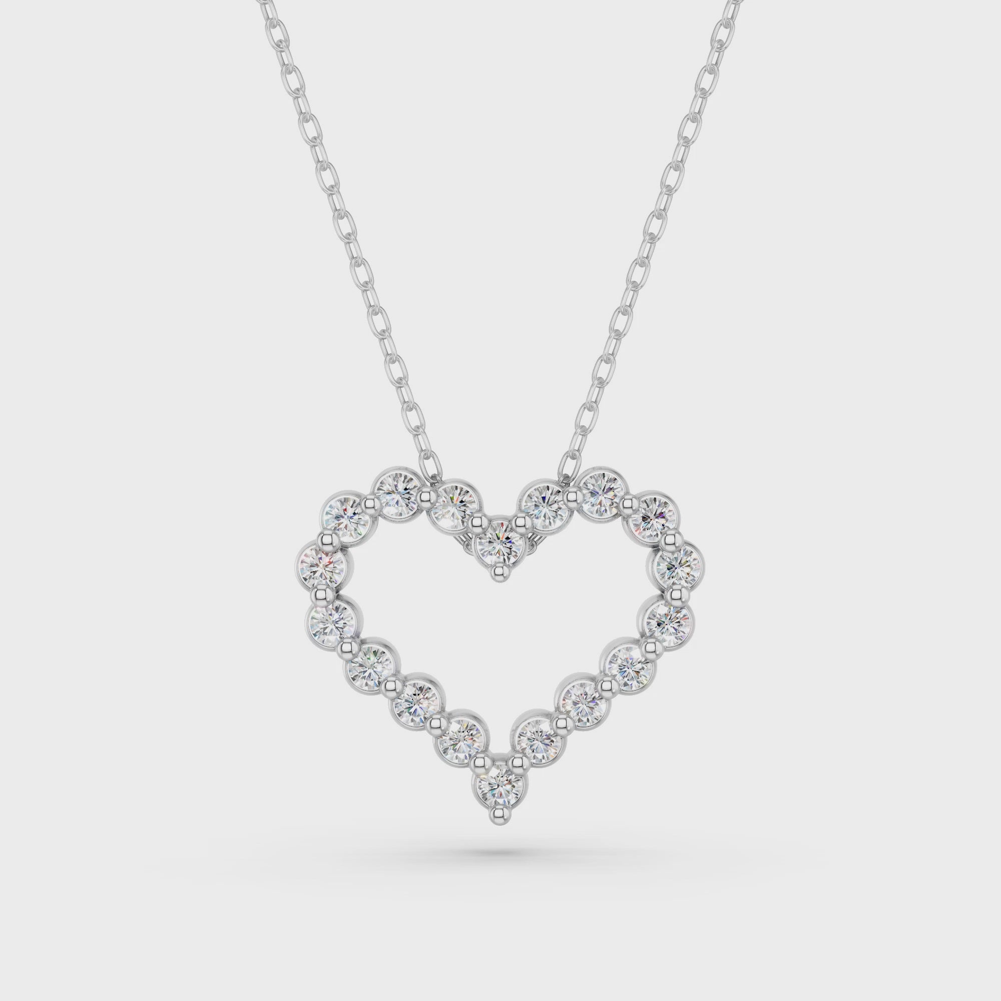 Endless Love Heart Necklace