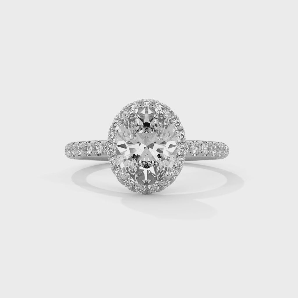 Paisleigh Halo  Ring