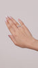 Pear Twist Ring