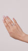 Pear Blossom Diamond Ring